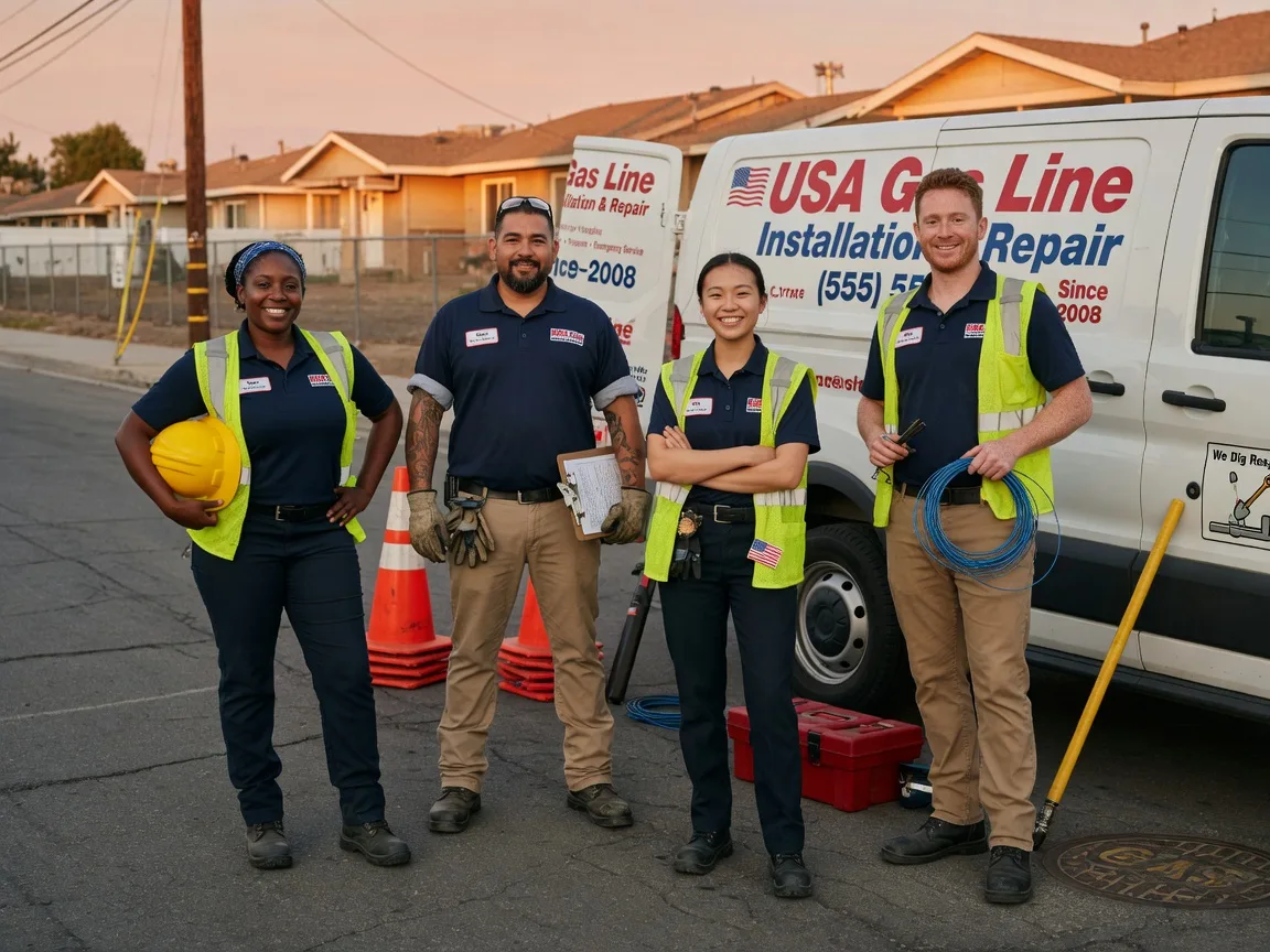 Gas Line Installation company in Winslow, IN